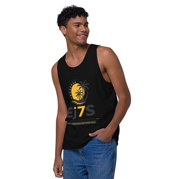 Débardeur Homme Premium – T-Shirt Sans Manches, Sport & Fitness, Confort Respirant, Cadeau Homme