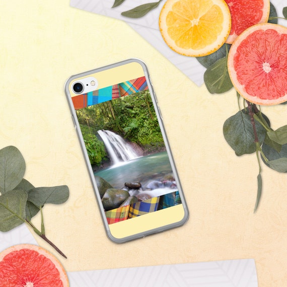 This stylish iPhone case protects your phone from scratches, dust, oil and dirt, hard