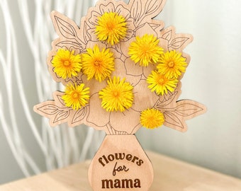 Cadeau pour la fête des mères Cadeau pour maman de la fille Cadeau grand-mère Fleurs pour maman Idées cadeaux Premier cadeau de fête des mères