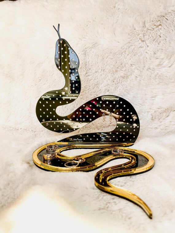 Snake shop earring holder