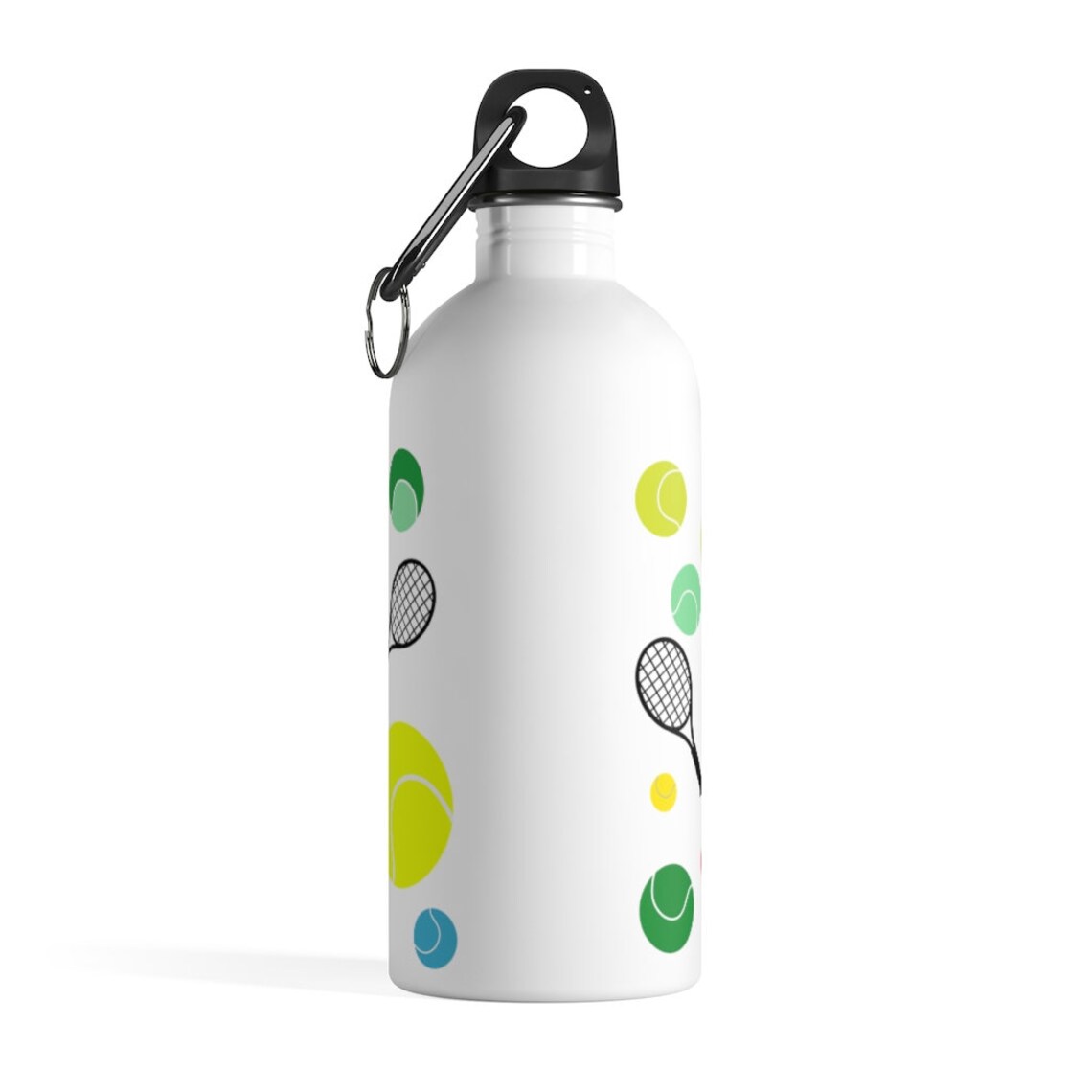 Tennis Ball And Racket Stainless Steel Water Bottle For Etsy