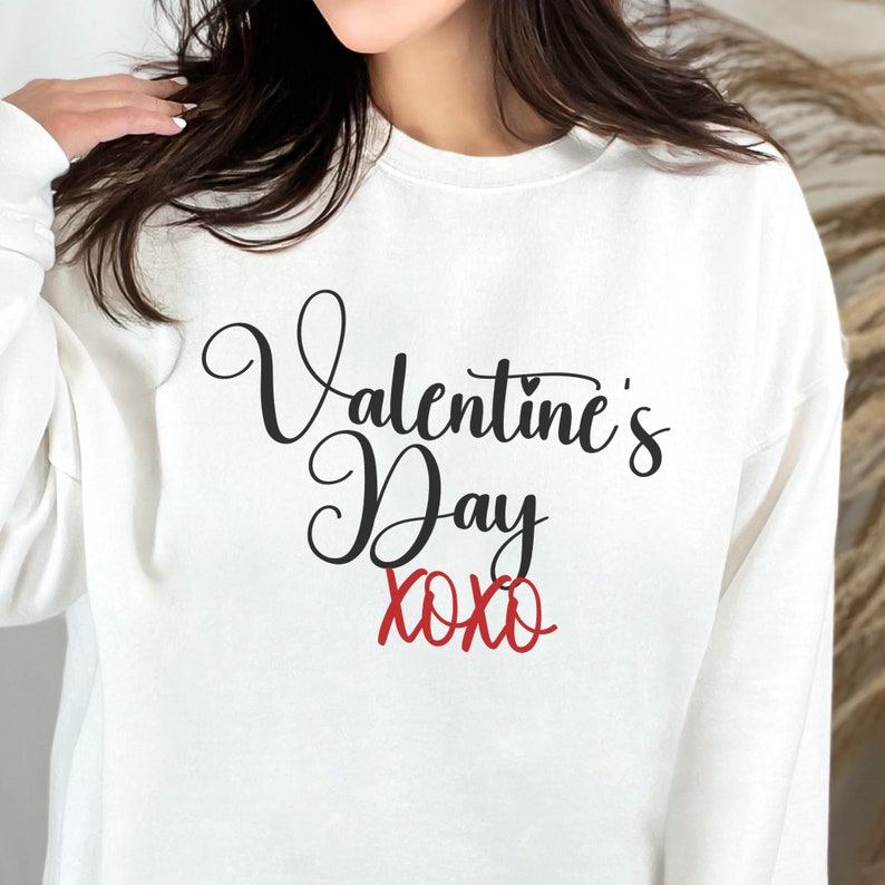 Valentine's Day XOXO SVG PNG, Love Svg, Heart Svg, Cut File for Cricut