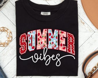 Strawberry Vibes PNG - Preppy Sommer Clipart (Digitaler Download