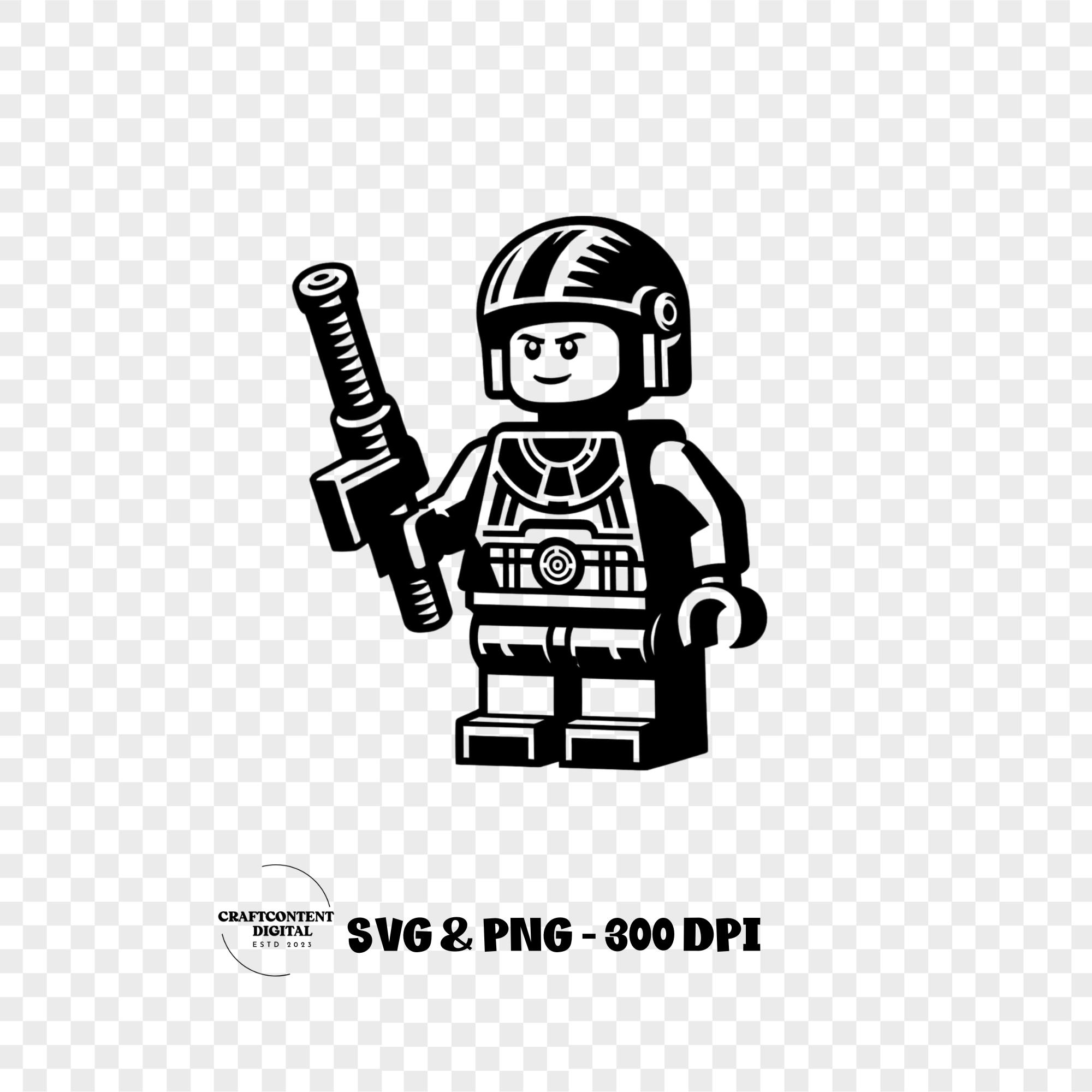 Block Figure Svg, Building Bricks Svg, Block Man, Digital Download ...