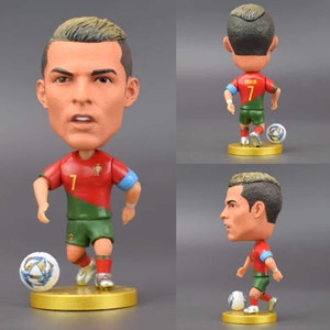 FIFA World Cup Action Figure Messi, Ronaldo, Mbappé With Accessories Ronaldo