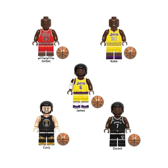 NBA Basketball Mini Figures Michael Jordan Kobe Bryant Stephen ...