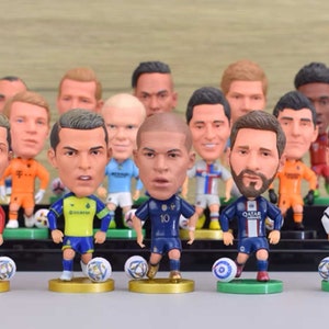 FIFA World Cup Action Figure Messi, Ronaldo, Mbappé With Accessories image 5