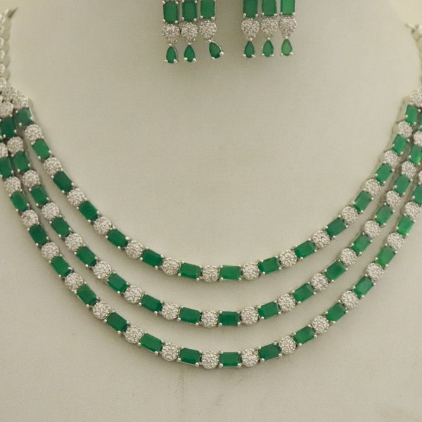 Emerald Necklace - Etsy