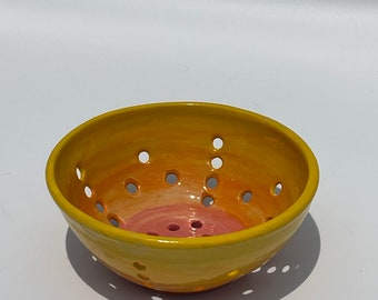 Sunset Ombre Berry Bowl