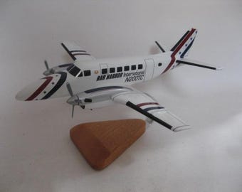 Beechcraft Beech 99 Be-99 Bar Harbor Airlines Airplane Aircraft Desktop Model