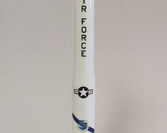 LGM-30 Minuteman III ICBM Missile Rocket Model (Black Stand)