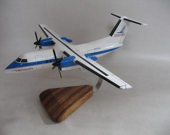 DeHavilland DHC-8 Dash-8 Piedmont Airlines Airplane Aircraft Desktop Model