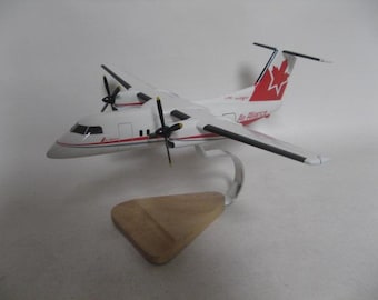 DeHavilland DHC-8 Dash-8 Air Alliance Airlines Airplane Aircraft Desktop Model