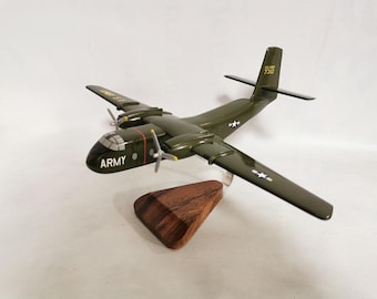 Dehavilland C-7 DHC-4 Caribou US Army Aircraft Airplane Desktop Model