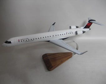 Canadair CRJ-900 Delta Connection Airplane Desktop Model