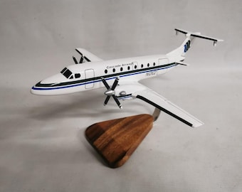 Beechcraft 1900C Beech 1900C Cascade Airways Aircraft Airplane Desktop Model