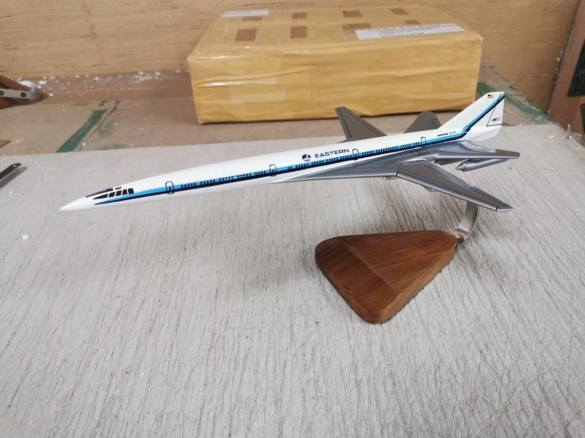 B2707 Boeing 2707 B2707 SST Eastern Airlines Aircraft Airplane Model B - Etsy
