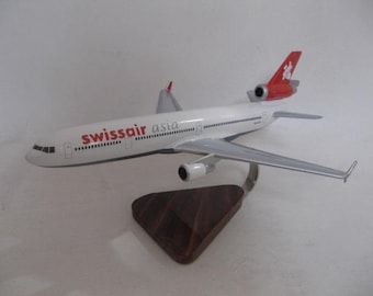 McDonnell Douglas MD-11 Swissair Asia Airlines Airplane Desktop Model