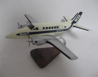 Beechcraft Beech 99 Be-99 MVA Mississippi Valley Airlines Airplane Aircraft Desktop Model