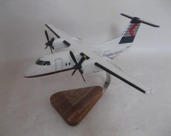 De Havilland DHC-8 Dash-8 Canadian Regional Airplane Desktop Model