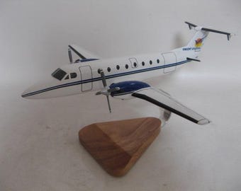 Beechcraft 1900 Beech 1900C Vincent Aviation Aircraft Airplane Desktop Model