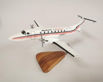 Beechcraft 1900C Beech 1900C BEX Business Express Airlines Aircraft Airplane Desktop Model