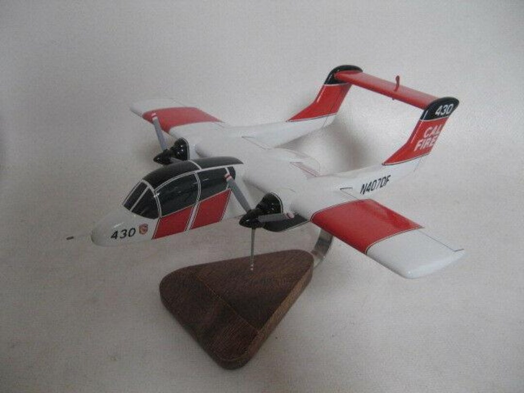 Calfire OV-10 Bronco Airplane Desktop Model Customizable - Etsy