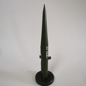 Pershing I Missile Rocket Desktop Model