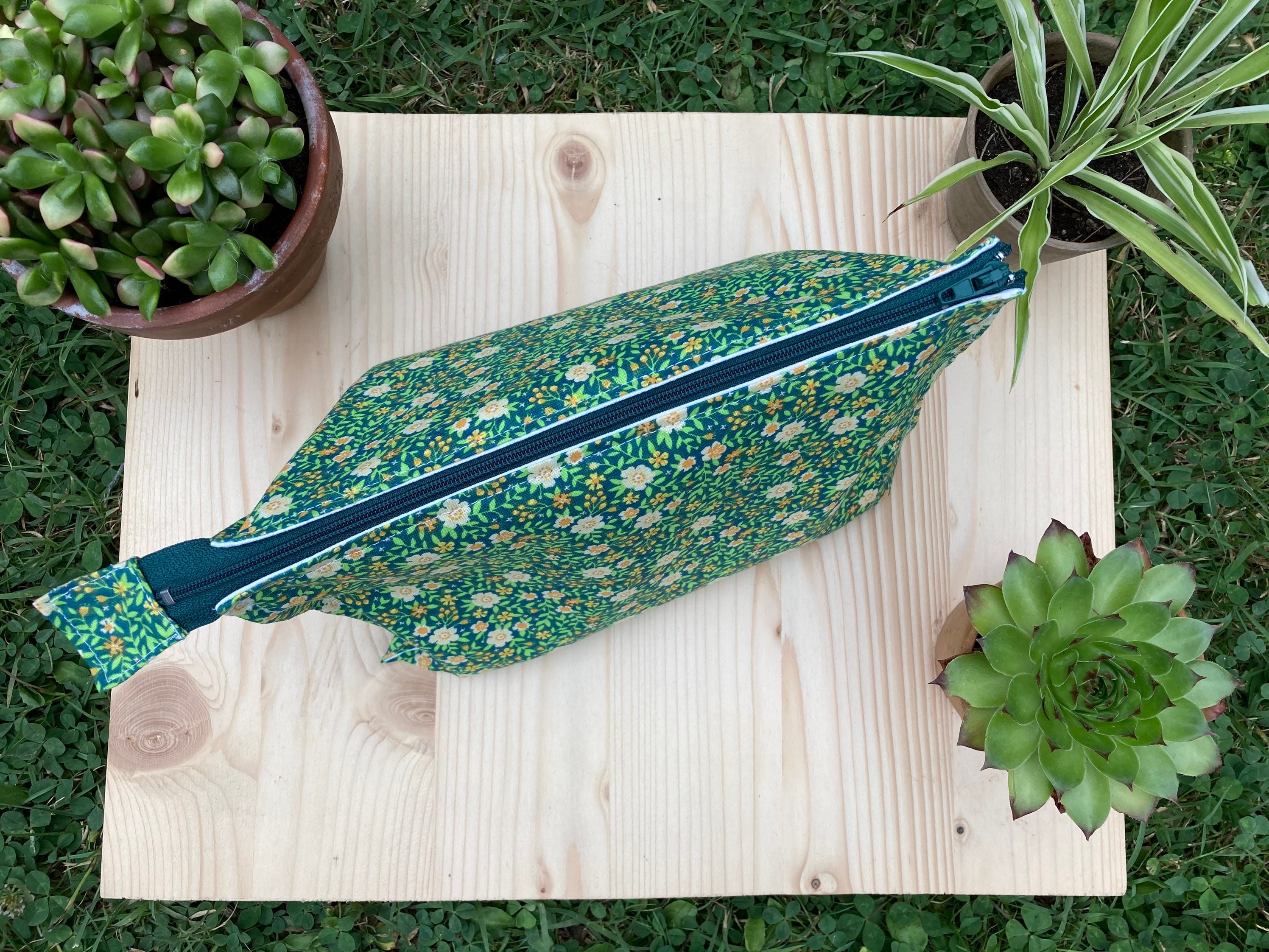 Trousse Zippée Double Compartiment