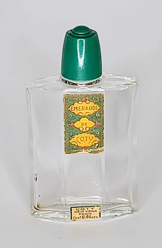 Vintage Coty EMERAUDE perfume bottle