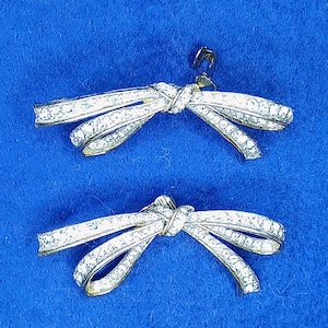 Vintage Kenneth J Lane bow earrings