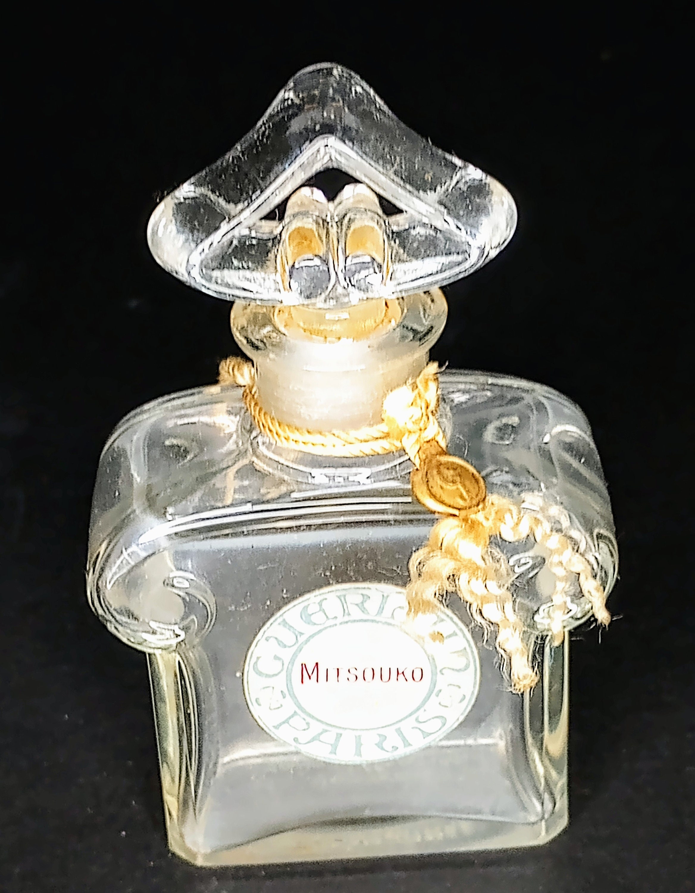 Vintage Guerlain 'mitsouko' Perfume Bottle - Etsy