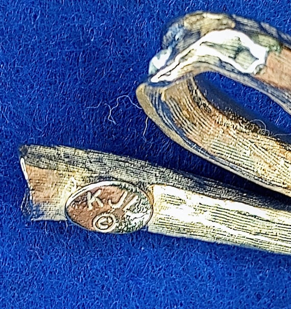 Vintage Kenneth J Lane bow earrings - image 3