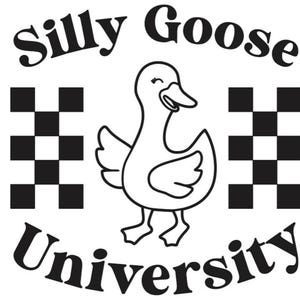 Silly Goose University Decal