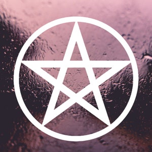 Pentagram Decal