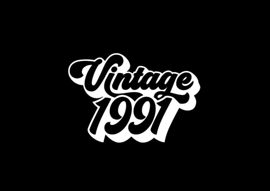 Vintage 1990's - Car Decal/sticker - Etsy