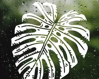 Monstera Leaf Decal