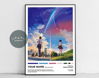 anime poster your name 16x12inches anime poster your name 16x12inches