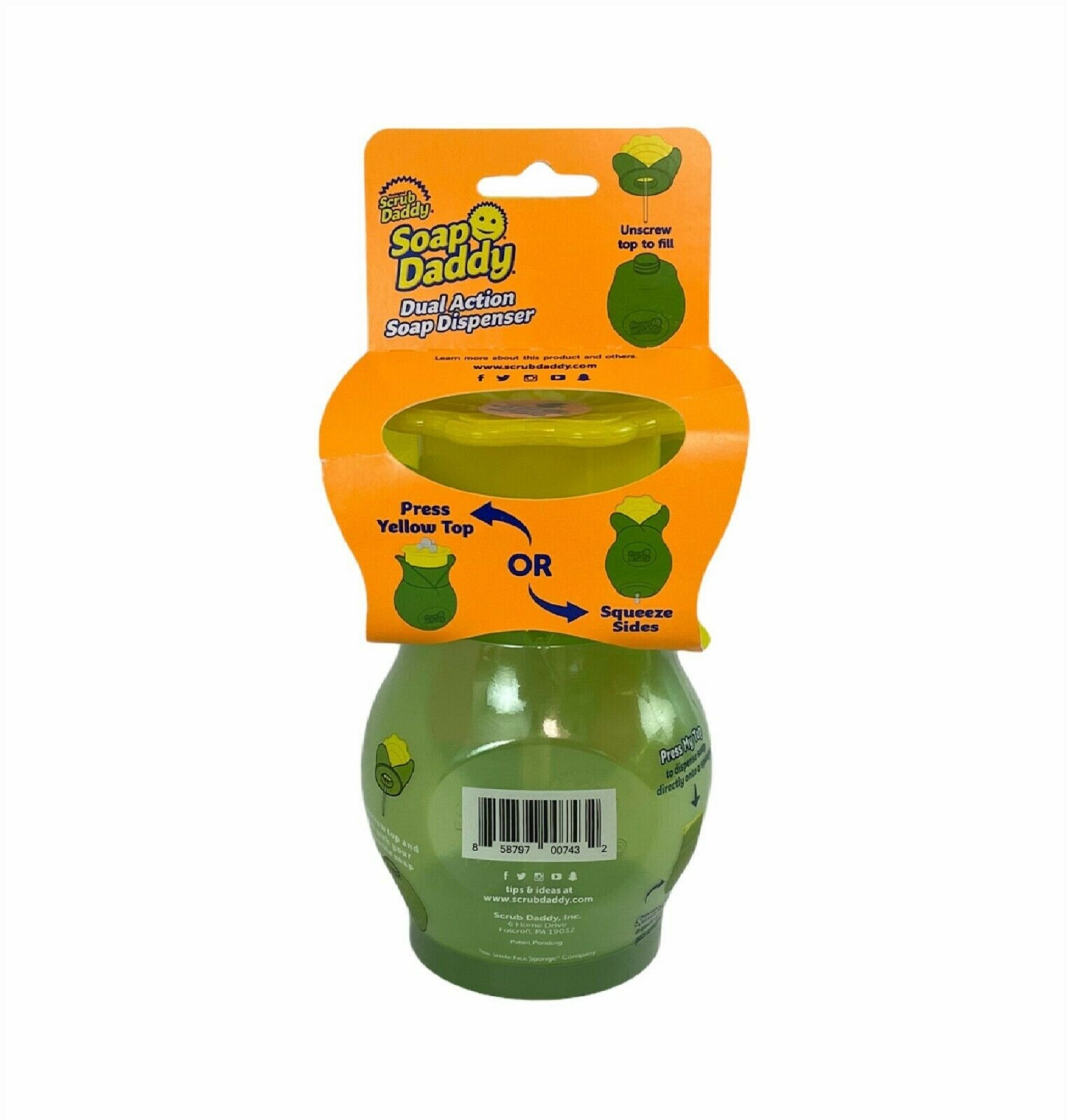 Scrub daddy soap dual action soap dispenser Tik Tok FAST SHIP Etsy