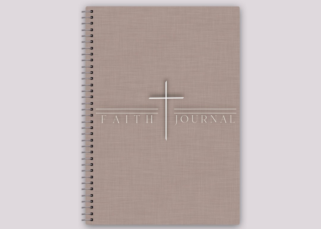 Faith Journal, Faith Planner, Sermon Notes, Prayer Journal, Bible Study ...