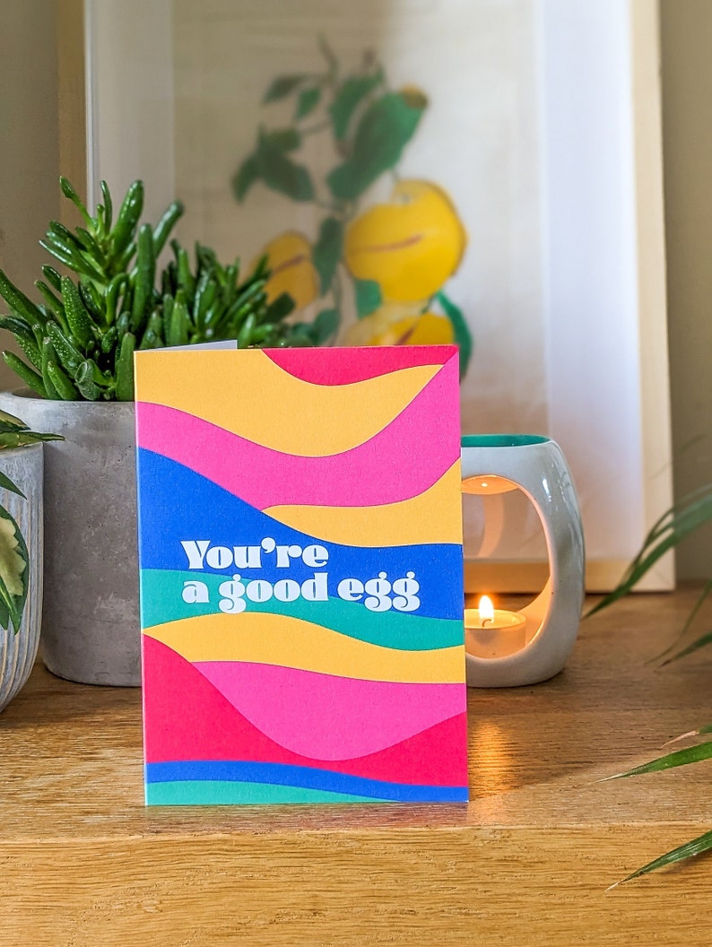 You're a good egg A6 Greeting Card image 3