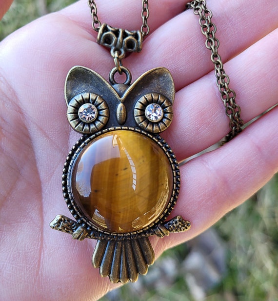 Bronze Owl Necklace Bronze Owl Necklace