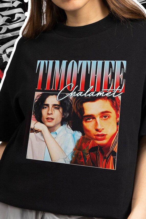 Timothee Chalamet Men Women Shirt Vintage Retro Vintage 80s | Etsy