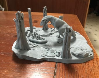 Grumpy With Marshal’s Raft (1/72 scale) 1974 Land of the Lost