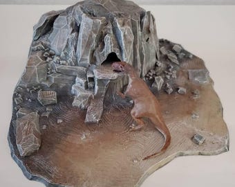 High Bluff model with Grumpy 1974 Land of the Lost