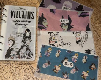 A6 Disney Schurken Spar-Challenge