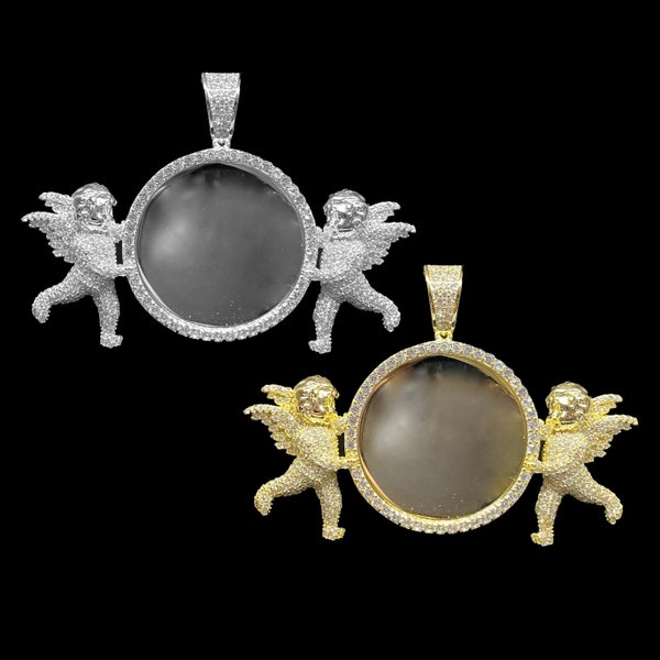 Picture Frame Pendant Etsy