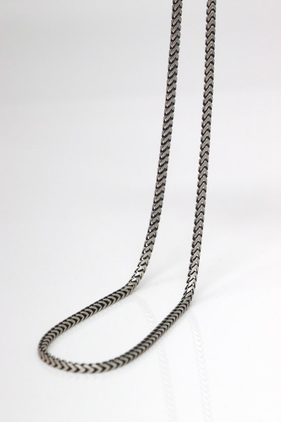 Solid Sterling Silver Gunmetal Finish 
