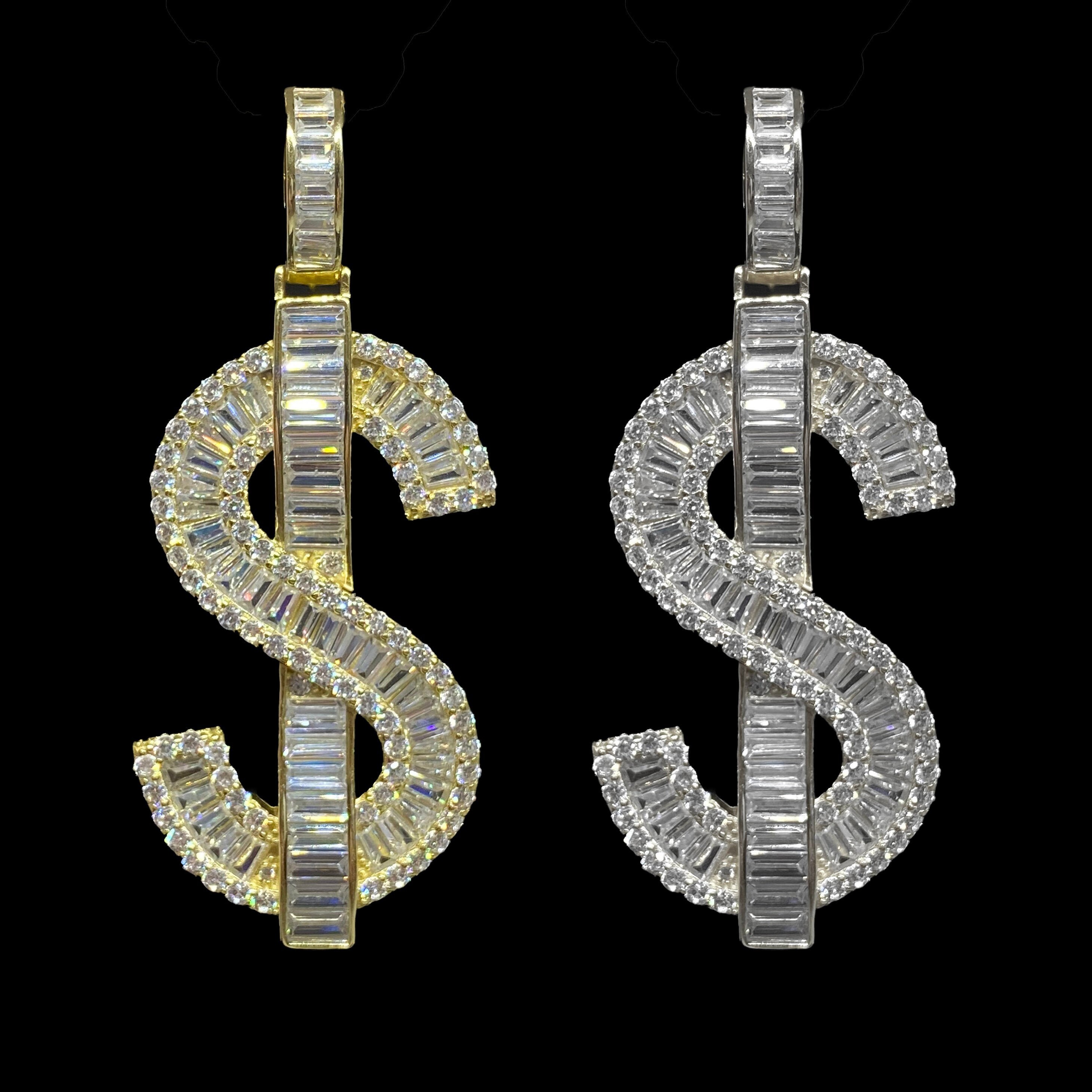 Dollar Sign Pendant - Etsy Dollar Sign Pendant - Etsy