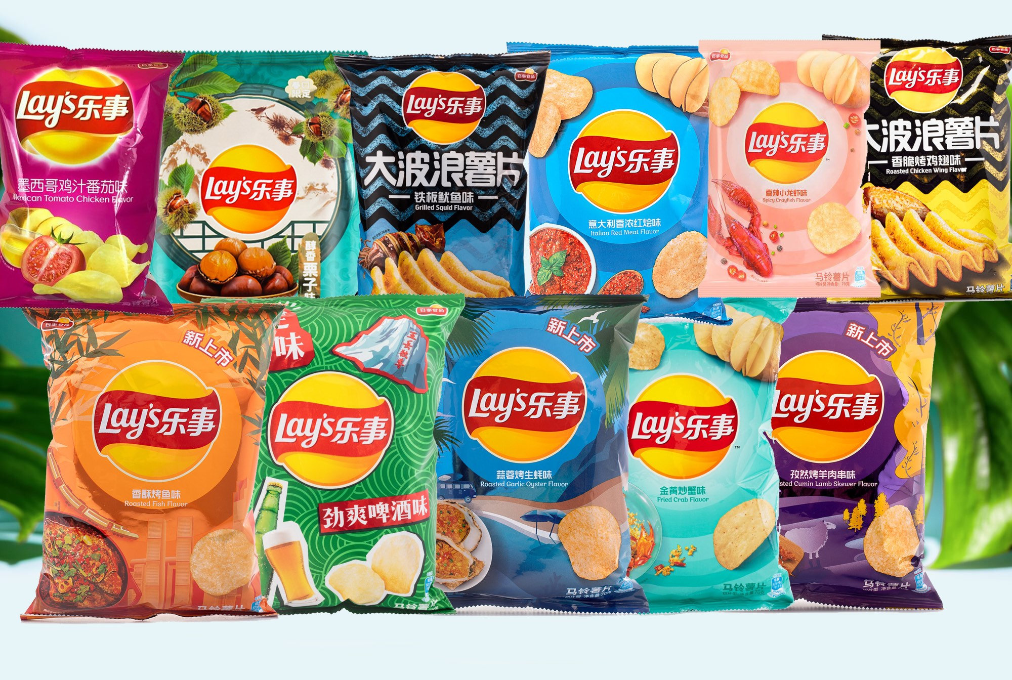 Exotic Lays Chips Etsy